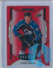 2020-21 Upper Deck Allure Rookie SP Red Rainbow Shane Bowers #136